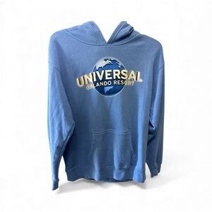 Blue Hoodie Universal Orlando Resort hoodie Youth Large